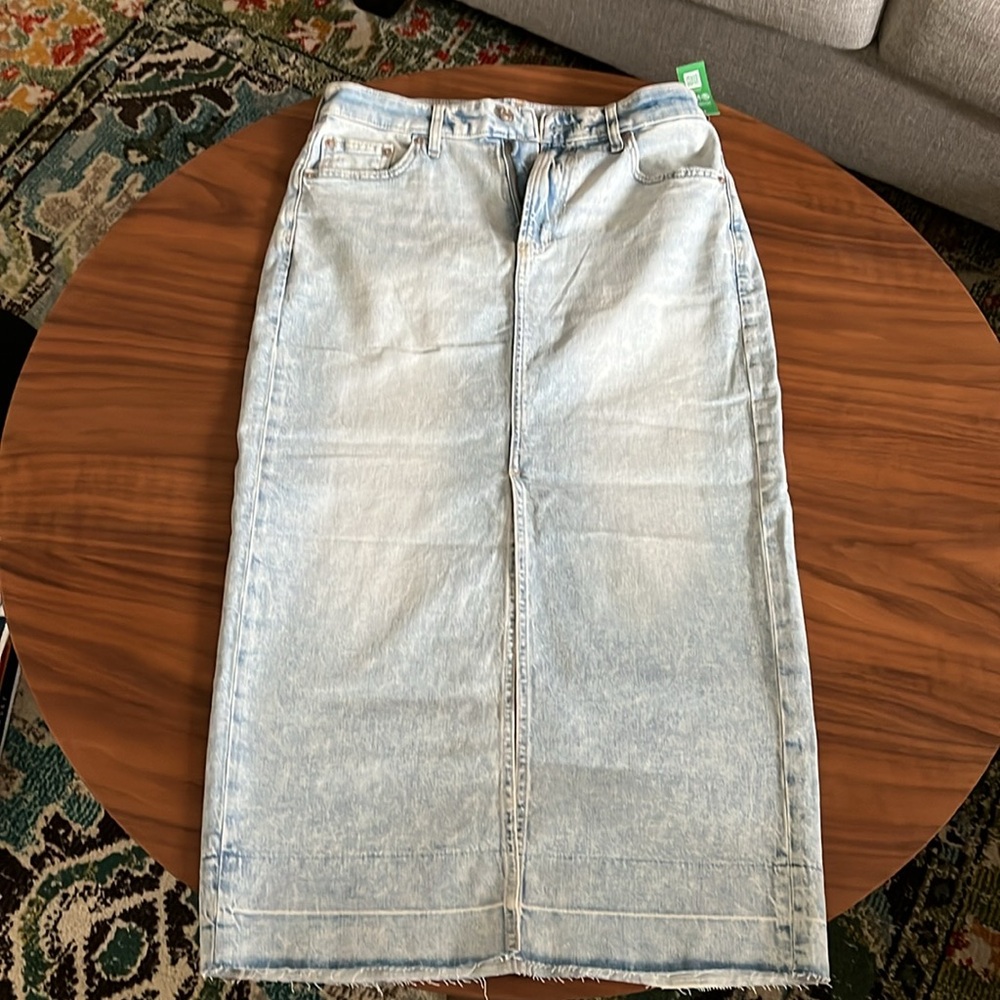 Gap Denim Midi Skirt